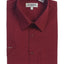 Men's Short Sleeve Solid Dress Shirt