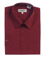 Men's Short Sleeve Solid Dress Shirt