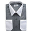 Men's two-tone dress shirts