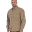 CJ-97 Men's 100% Cotton Brushed and Soft Twill Shirt Jacket with Flannel Lining