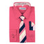 BL-BOYS SOLID DRESS FORMAL SHIRT WITH TIE AND P-SQ SET 8 COLORS (AQUA-BLACK-BLUSH-BURG-CORAL-GOLD-KHAKI-LEMON) SIZE 2-20