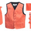 VSK4 BOYS SATIN SOLID 4 PCS SET FORMAL VEST IN 12 COLORS SIZE 8-18