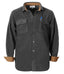 MEN'S NAVIGATOR FLEECE SHIRT WITH CORDUROY CONTRAST