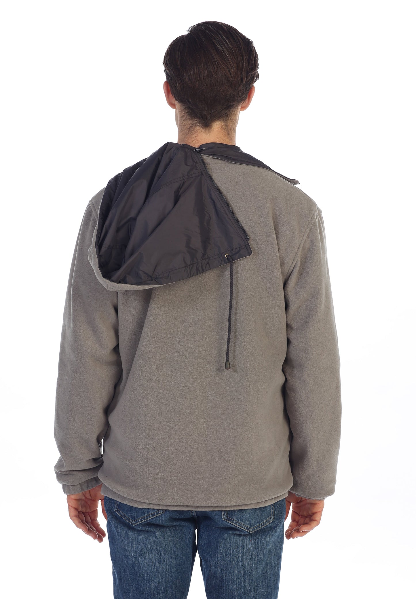 Men's Reversible Jacket with Polar Fleece Lining