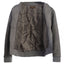 Men's Padded Suede Bomber Jacket with Warm Inner Padding