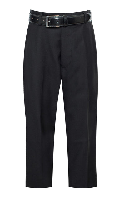 DP-26 BOY'S SLIM FIT FORMAL DRESS PANT WITH BELT IN BLCK-NAVY-BEIGE-GRAY SIZE 1-18