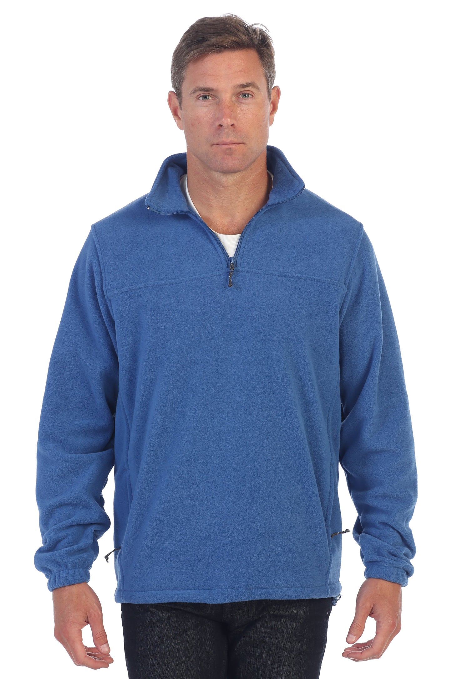 Men's Half Zip Polar Fleece SWEATER