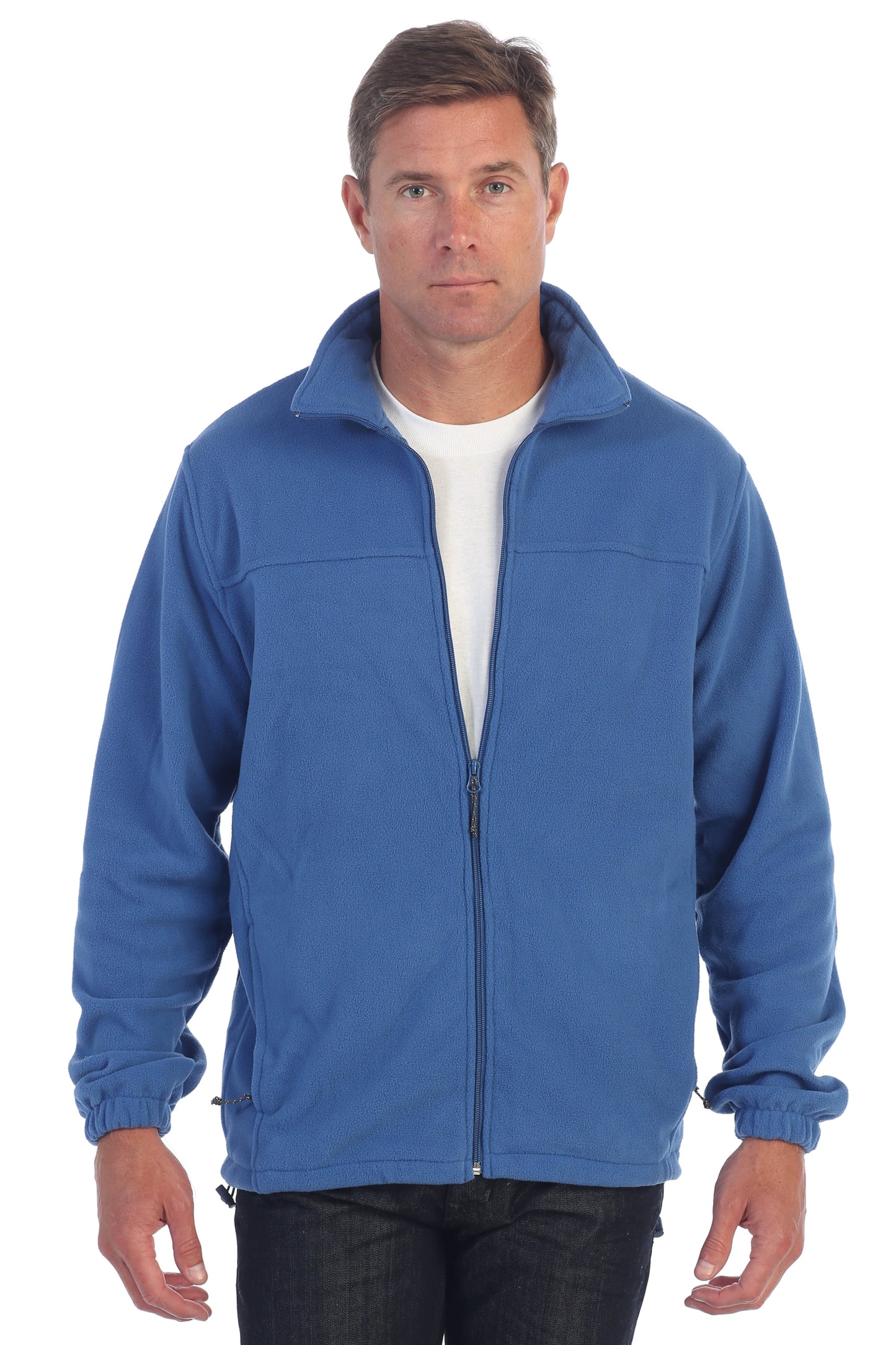 Men's Full Zip Polar Fleece Jacket