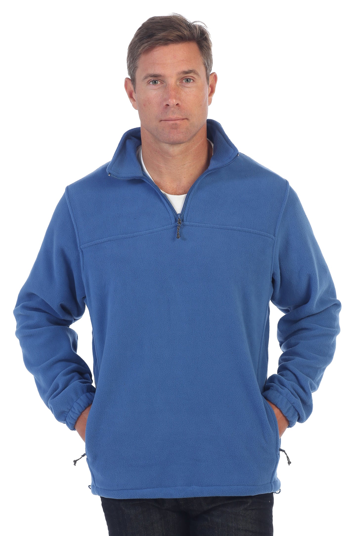 Men's Half Zip Polar Fleece SWEATER