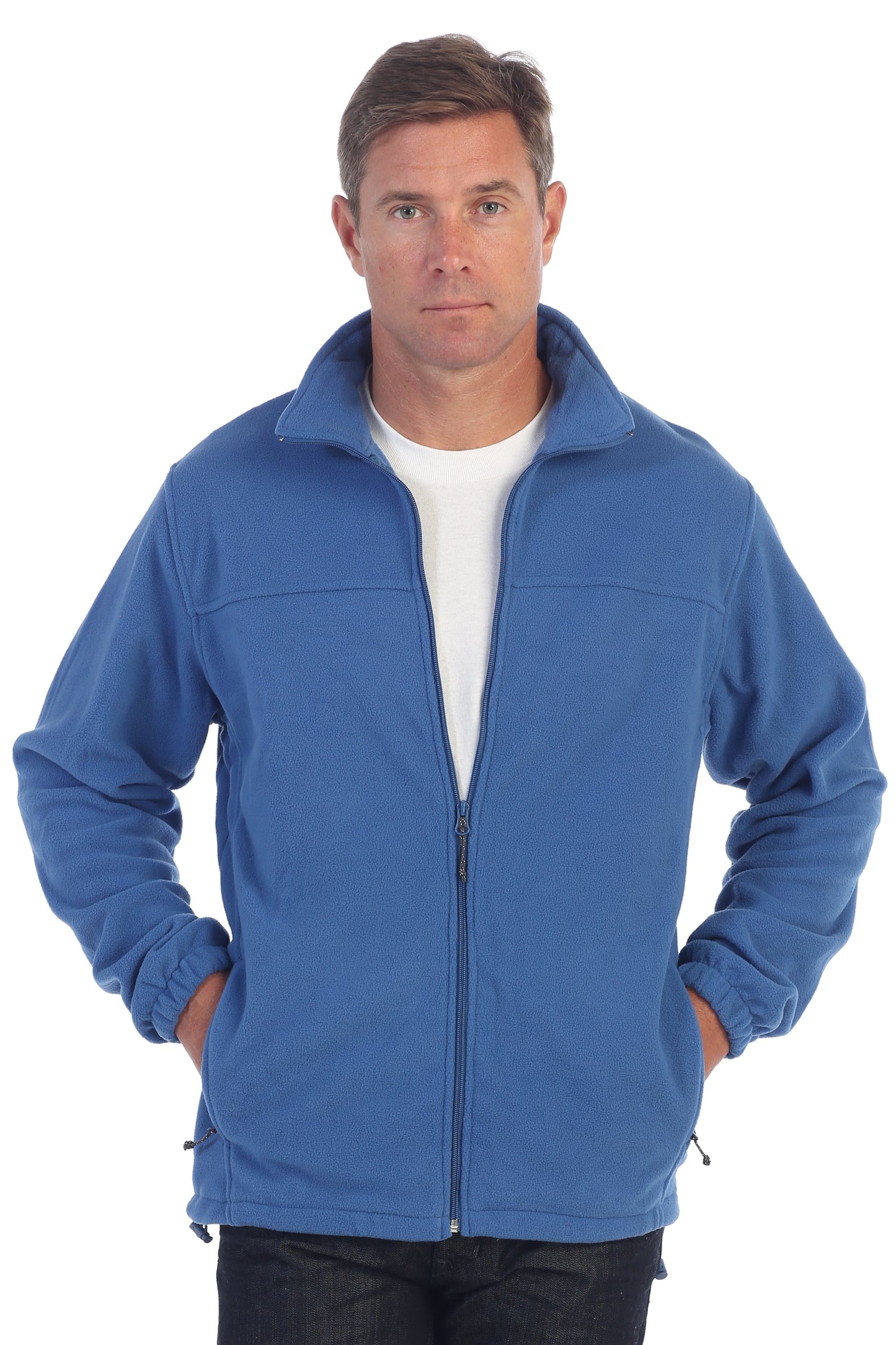 Men's Full Zip Polar Fleece Jacket