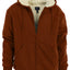 FH-96 Men's Heavyweight Sherpa Lined Fleece Hoodie Jacket PART-A
