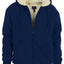 FH-96 Men's Heavyweight Sherpa Lined Fleece Hoodie Jacket PART-B
