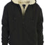 FH-96 Men's Heavyweight Sherpa Lined Fleece Hoodie Jacket PART-A