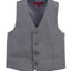 VS-85 BOYS 4 BUTTON FORMAL SUIT VEST IN 7 COLORS BLACK-GRAY-CHARCOAL-KHAKI-FOREST GREEN-NAVY-ROYAL BLUE SIZE 2-20