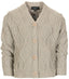 SW-895 CARDIGAN KNITTED V-NECK SWEATER - 6 COLORS - SIZE 2-18