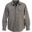 Men's 100% Cotton Brushed and Soft Twill Shirt Jacket with Flannel Lining