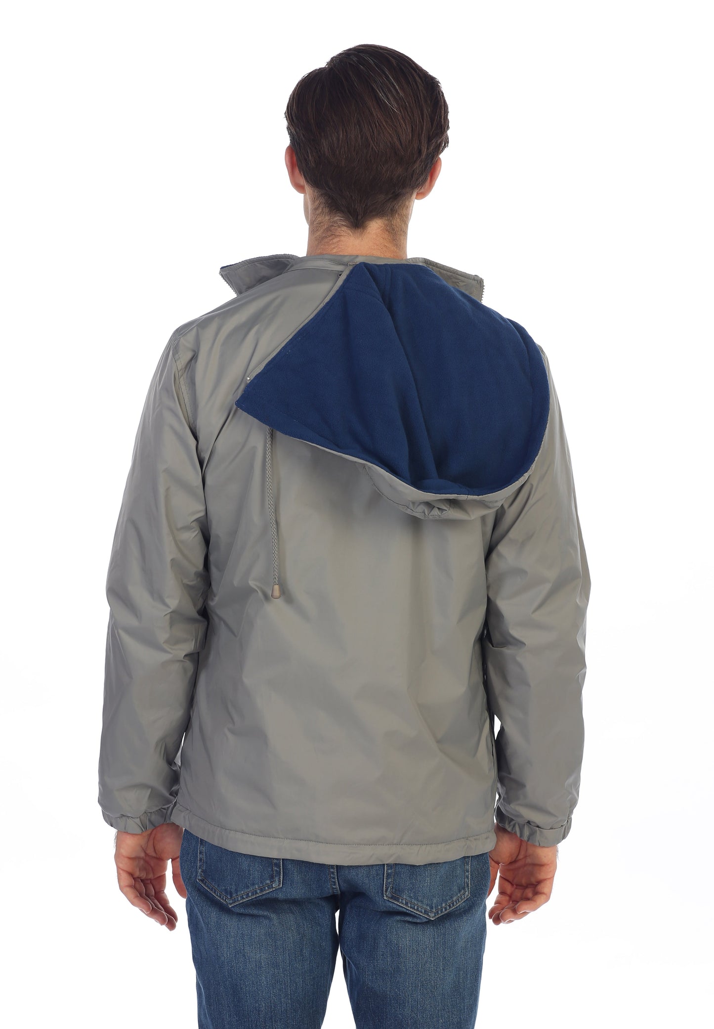 Men's Reversible Jacket with Polar Fleece Lining