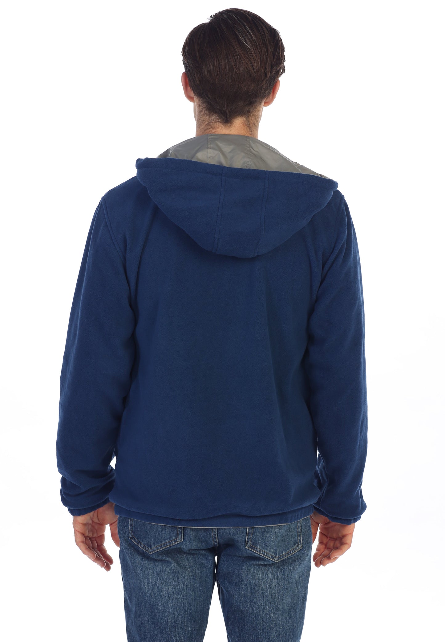 Men's Reversible Jacket with Polar Fleece Lining