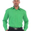 Men's Long Sleeve Solid Dress Shirt