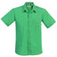 Men's Short Sleeve Solid Dress Shirt