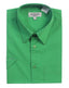 Men's Short Sleeve Solid Dress Shirt