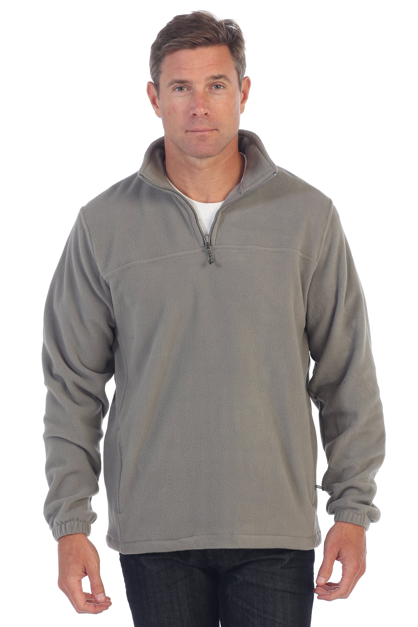 Men's Half Zip Polar Fleece SWEATER