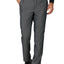 2303-Men's Shiny Charcoal Notched Lapel Suit Slim Fit (3 PCS)