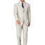 1889-Men's Beige Notched Lapel Suit Slim Fit (3 PCS)