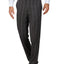 8703-Men's Charcoal Checker Notched Lapel Suit Slim Fit (3 PCS)