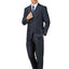 2303-Mens Blue Charcoal Suit Slim Fit (3 PCS)