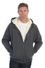 FH-9003 Men's Heavyweight Sherpa Lined Fleece Hoodie Jacket