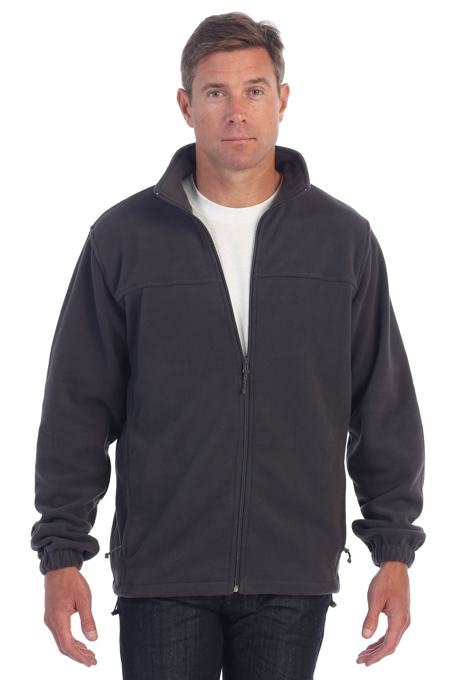 Men's Full Zip Polar Fleece Jacket