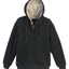 Men's Heavyweight Sherpa Lined Fleece Hoodie Jacket