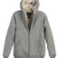 Men's Heavyweight Sherpa Lined Fleece Hoodie Jacket