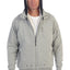 Men's Heavyweight Sherpa Lined Fleece Hoodie Jacket