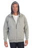 Men's Heavyweight Sherpa Lined Fleece Hoodie Jacket