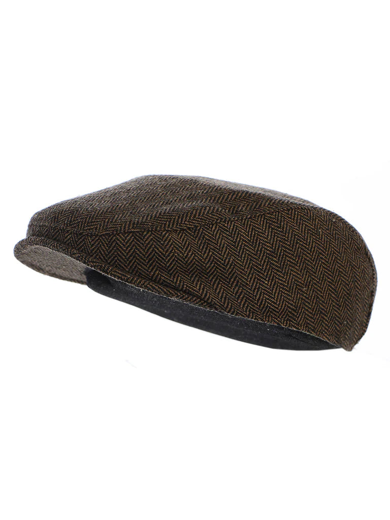 IVY-92 Men's Tweed Ivy Cap w/ Soft Lining