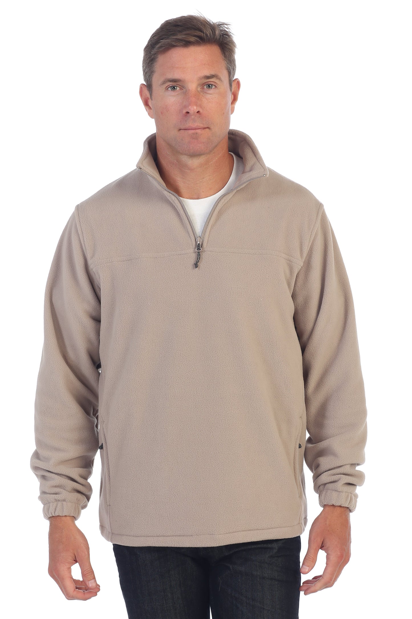 Men's Half Zip Polar Fleece SWEATER