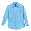 Boy's Casual Western Solid Long Sleeve Shirt with Pearl Snaps