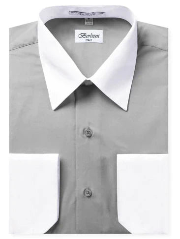 Men's two-tone dress shirts