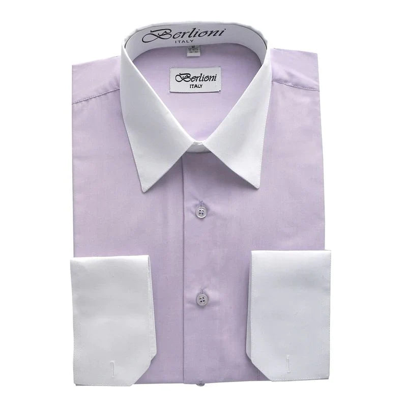 Men's two-tone dress shirts