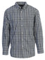 LS-92 Men's Plaid Button Down Shirt Part-A
