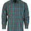 LS-92 Men's Plaid Button Down Shirt Part-A