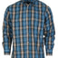 LS-92 Men's Plaid Button Down Shirt Part-A