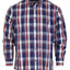 LS-92 Men's Plaid Button Down Shirt Part-B