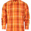 LS-92 Men's Plaid Button Down Shirt Part-B