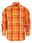 LS-92 Men's Plaid Button Down Shirt Part-B