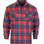 LS-92F Men's Plaid Flannel Shirt