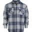LS-92F Men's Plaid Flannel Shirt
