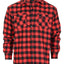 LS-92F Men's Plaid Flannel Shirt